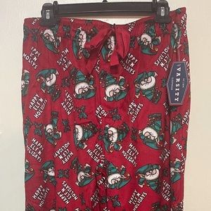 Men's Lg. Full length Flannel Christmas p.j.s